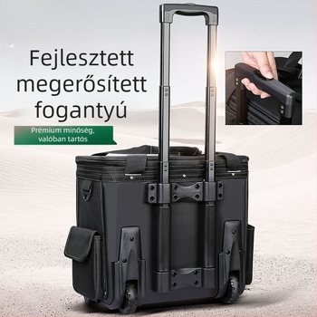 Kerekes szerszám hátizsák, hordozható, nagy kapacitású