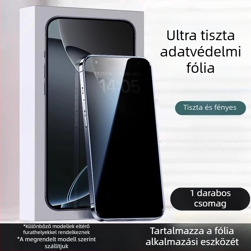 Huawei Mate60 teljes felületű edzett üveg kijelzővédő – HD tisztaság, anti-ujjlenyomat, karcolás- és ütésálló