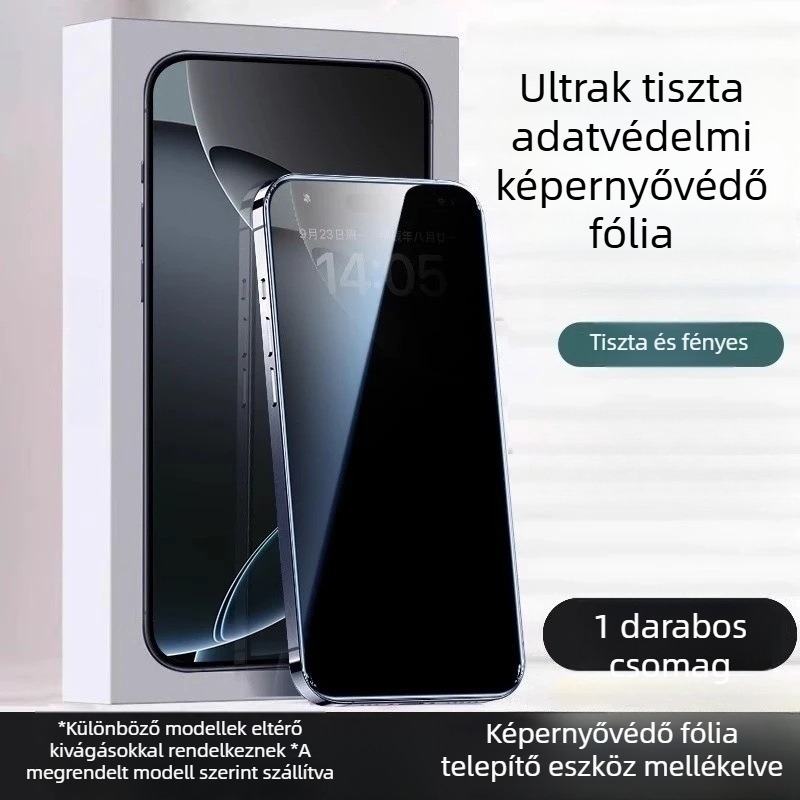 Huawei Mate60 teljes felületű edzett üveg kijelzővédő – HD tisztaság, anti-ujjlenyomat, karcolás- és ütésálló