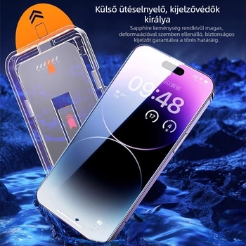 OPPO A2 Pro ívelt edzett üveg kijelzővédő – teljes lefedettség, ujjlenyomat-mentes, ütésálló, porálló