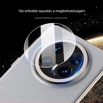 Huawei Mate 70 Pro hátlapi lencse védő - Edzett üveg, Objektív fólia, Ujjlenyomat-mentes, Teljes lefedettség