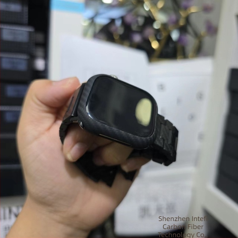 Apple Watch S10 Kevlar szénszálas védőtok