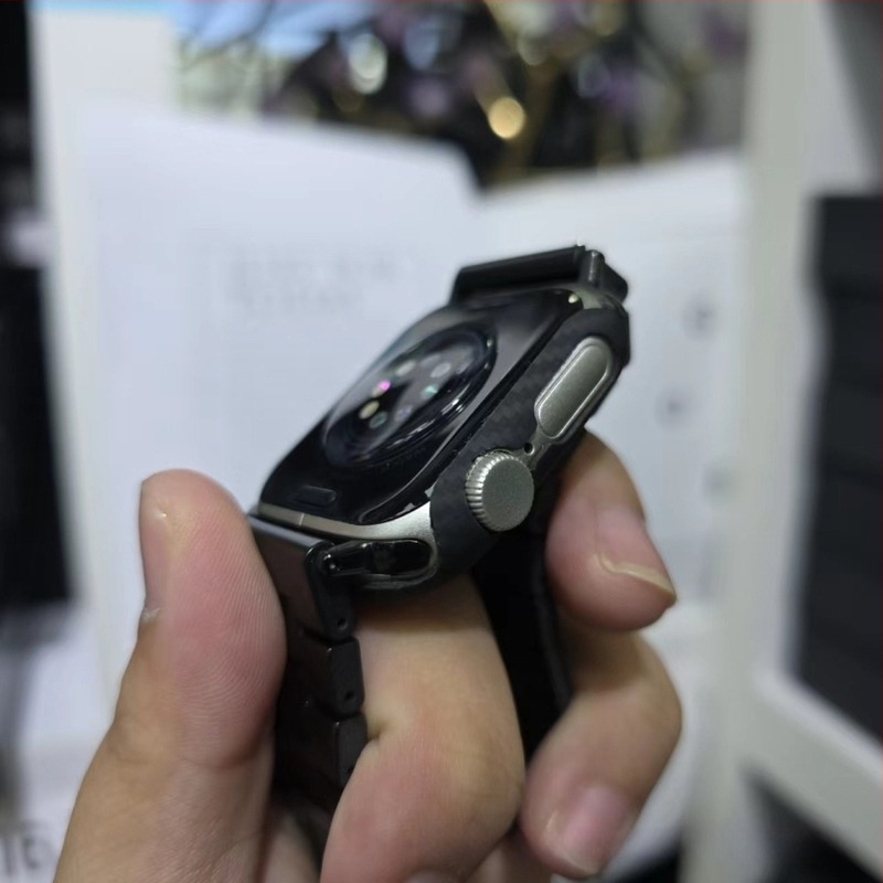 Apple Watch S10 Kevlar szénszálas védőtok