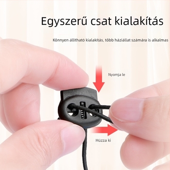 Állítható napszemvédő sapka, macskák és kutyák számára, kültéri használatra