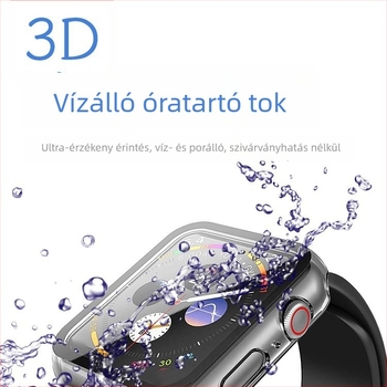 Apple Watch Series 7/8 védőtok – 3D vízálló, PC anyag, testreszabható márka, licenc nélküli magáncímke