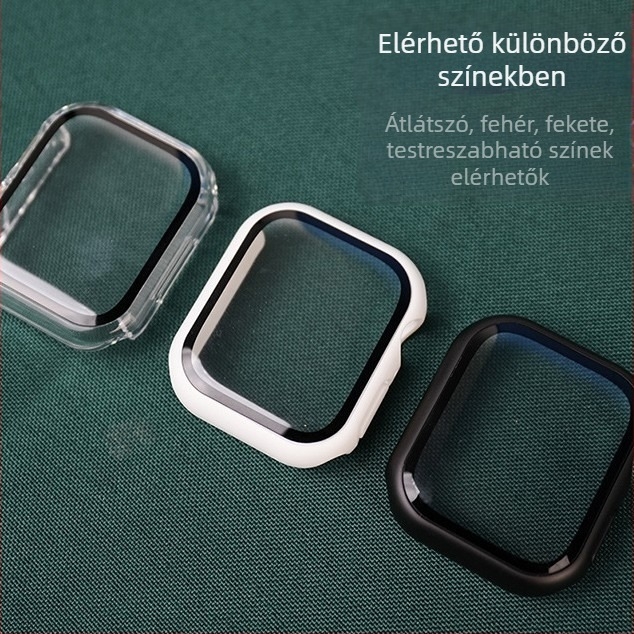 Apple Watch Series 7/8 védőtok – 3D vízálló, PC anyag, testreszabható márka, licenc nélküli magáncímke