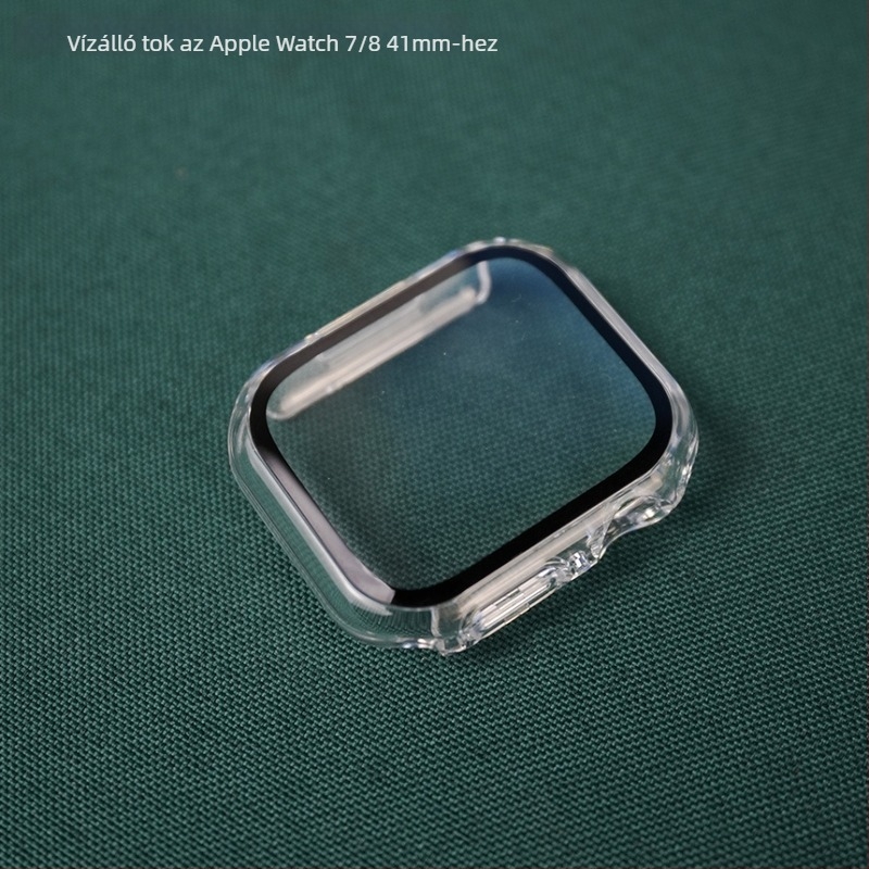 Apple Watch Series 7/8 védőtok – 3D vízálló, PC anyag, testreszabható márka, licenc nélküli magáncímke