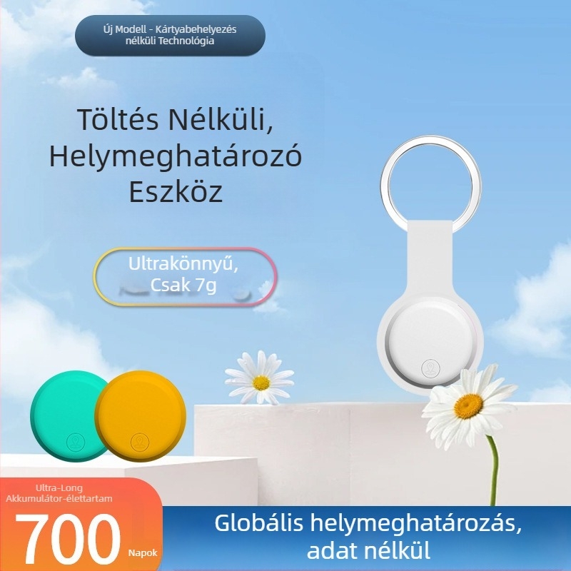 GPS állatlokátor AK-28B Androidra és iOS-re, 240 mAh akkumulátor, történelmi nyomkövetés és globális helymeghatározás