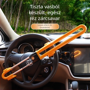 Autókormányzár – univerzális, fém felépítés, cink-ötvözetű henger, testreszabható