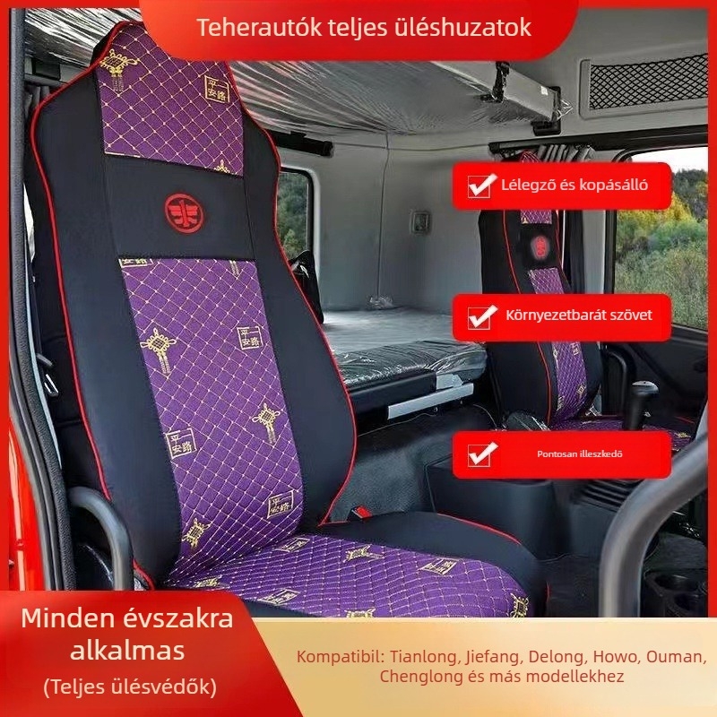 Jiefang teherautó üléshuzat, teljes lefedettség, lenvászon anyag, négy évszakos univerzális