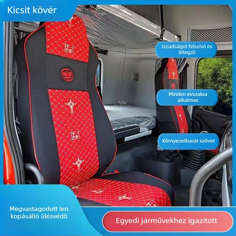 Jiefang teherautó üléshuzat, teljes lefedettség, lenvászon anyag, négy évszakos univerzális