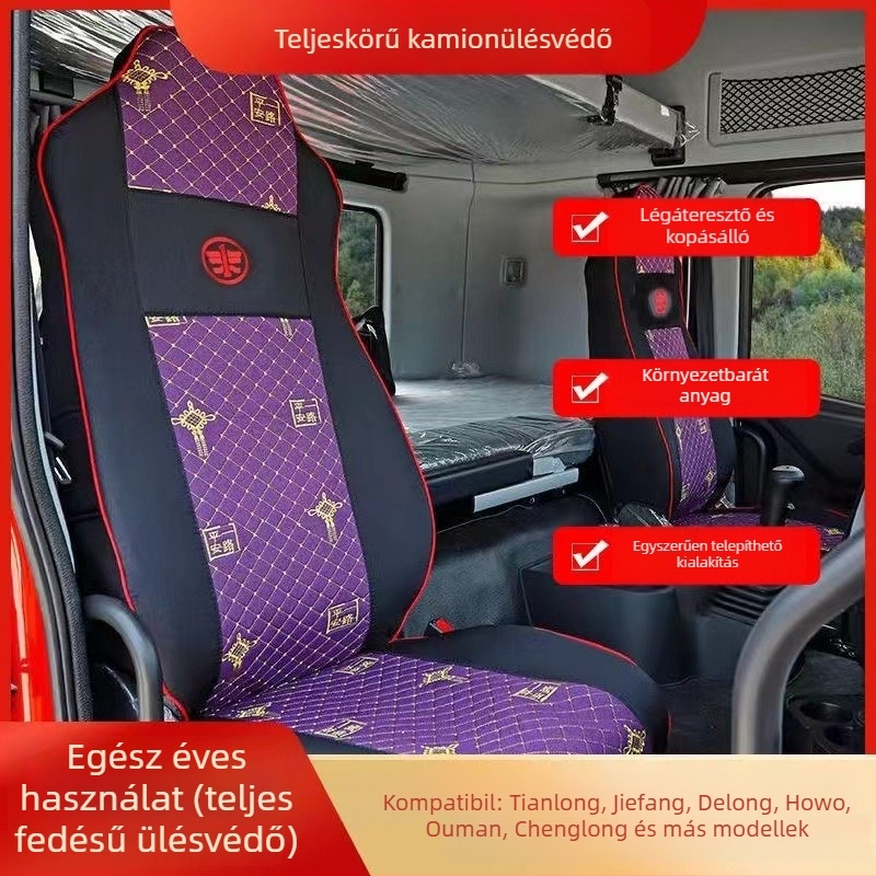 Jiefang teherautó üléshuzat, teljes lefedettség, lenvászon anyag, négy évszakos univerzális