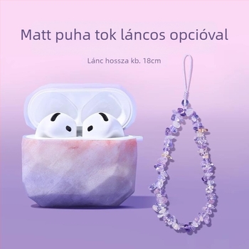 TPU tok AirPods 4. generációhoz és AirPods Pro 2. generációhoz – rajzfilm stílusú, lenyomatos kivitel