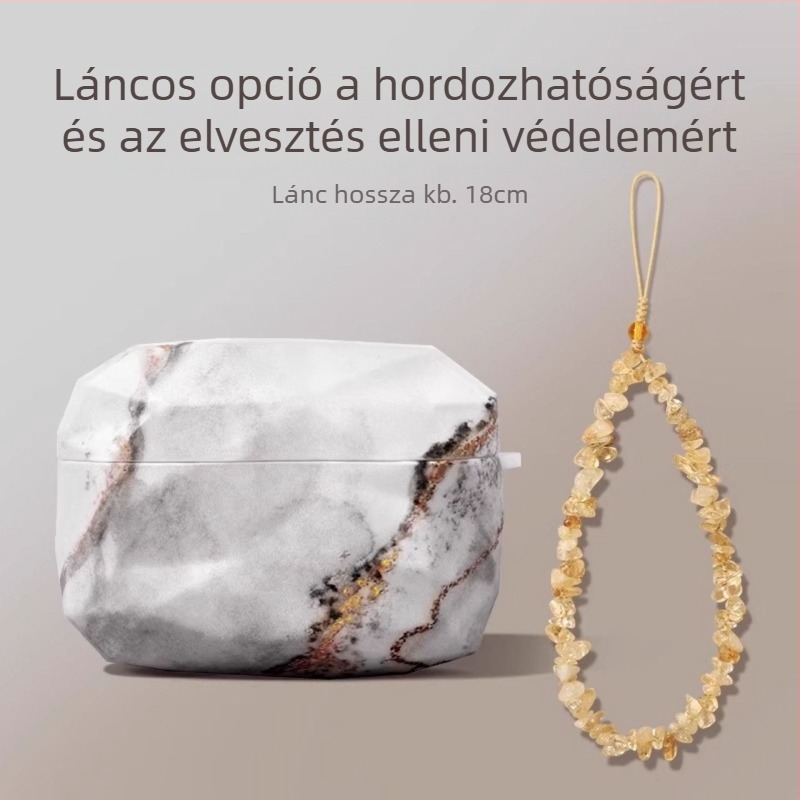 TPU tok AirPods 4. generációhoz és AirPods Pro 2. generációhoz – rajzfilm stílusú, lenyomatos kivitel