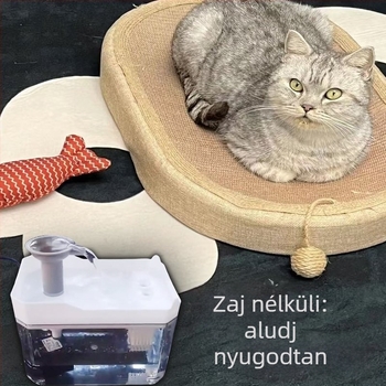 Macska vízforrás USB – automatikus keringés, levehető kialakítás, macska ivóedény, alkalmazás nélküli