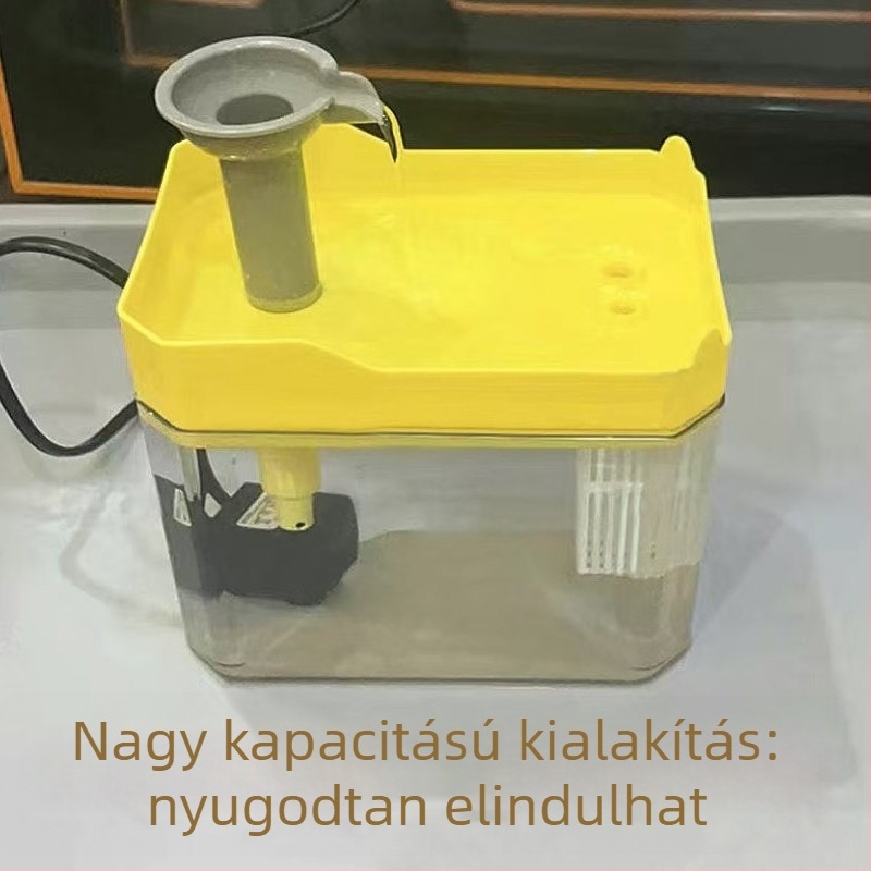 Macska vízforrás USB – automatikus keringés, levehető kialakítás, macska ivóedény, alkalmazás nélküli