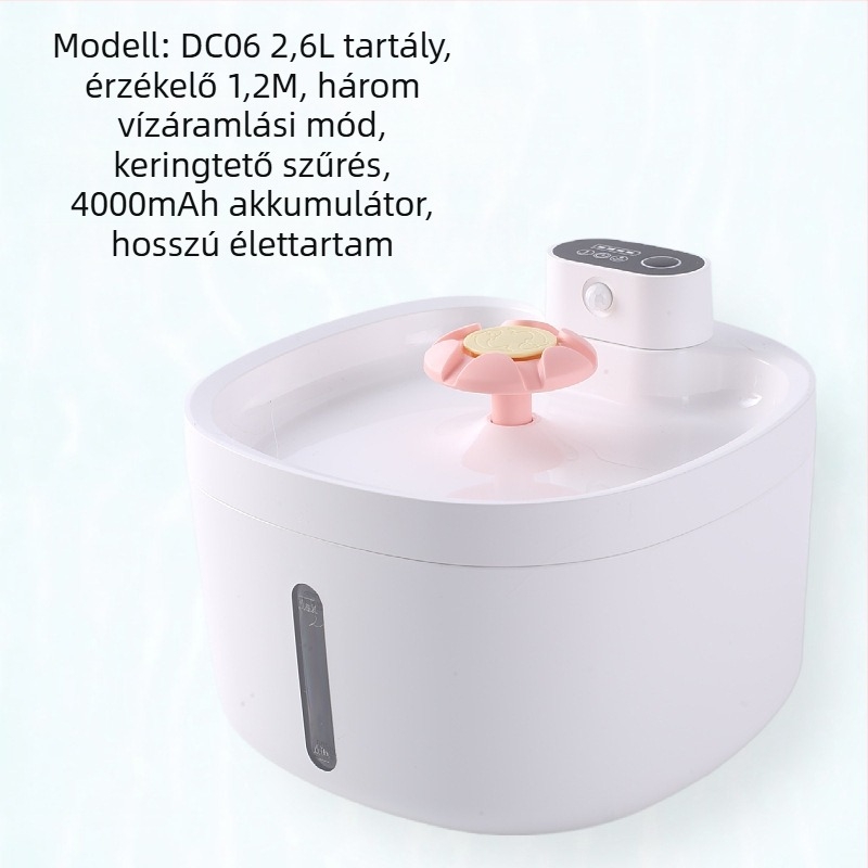 DC07 Háziállat vízadagoló macskáknak és kutyáknak – Lecsatolható, 1 kg