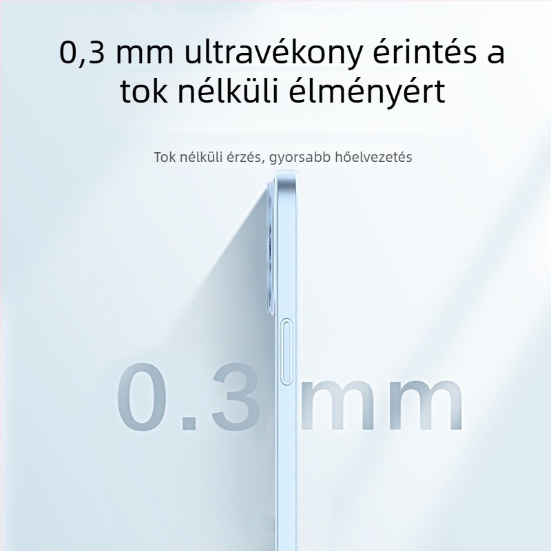 Ultra vékony matt PC tok iPhone 13/14/15/16 Pro Max számára – teljes lefedettség, ütésálló védelem