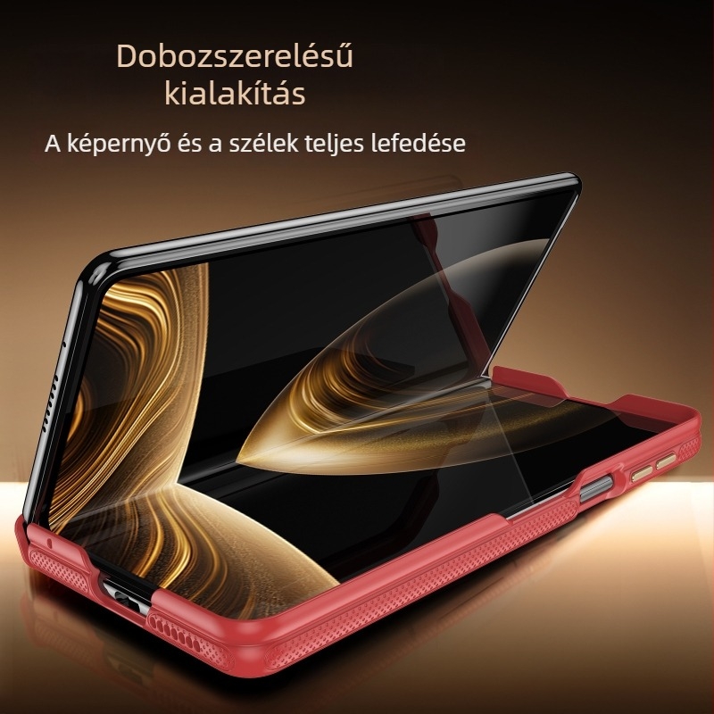 W2 doboz típusú teljes lefedettségű tok Huawei Mate X7, X6/X5, XT központi tengely védőburkolat