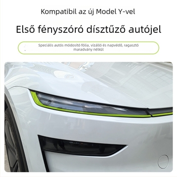 Színváltoztató fényszóró fólia az új Model Y és Model 3 számára | TPU anyag | 5 éves garancia | Ximo Technology