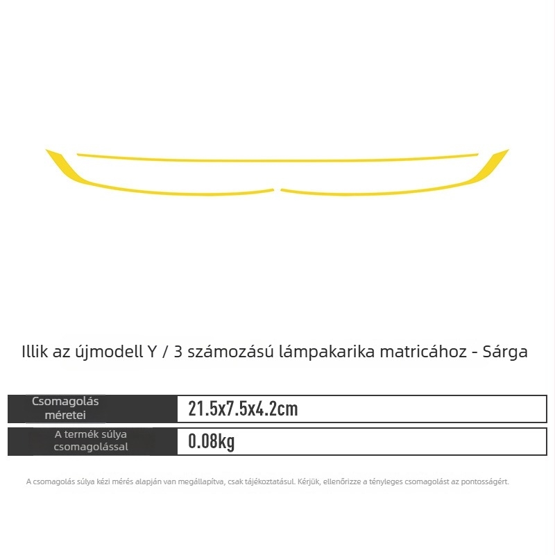 Színváltoztató fényszóró fólia az új Model Y és Model 3 számára | TPU anyag | 5 éves garancia | Ximo Technology