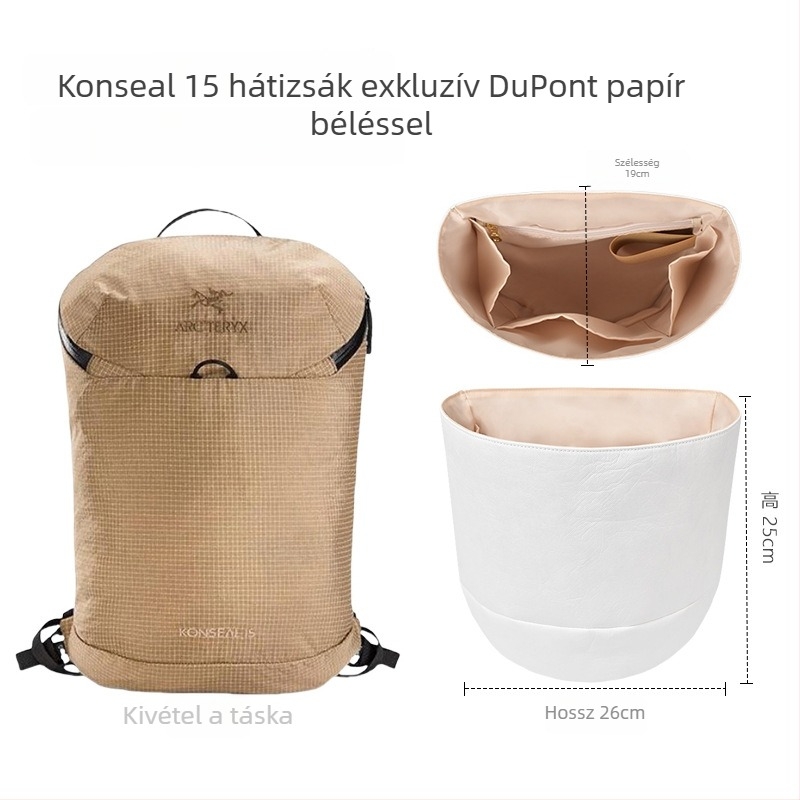 Arc'teryx Konseal hátizsák belső borítás - Dupont papír (Napi használat, Szabadidős utazás, Uniszex)