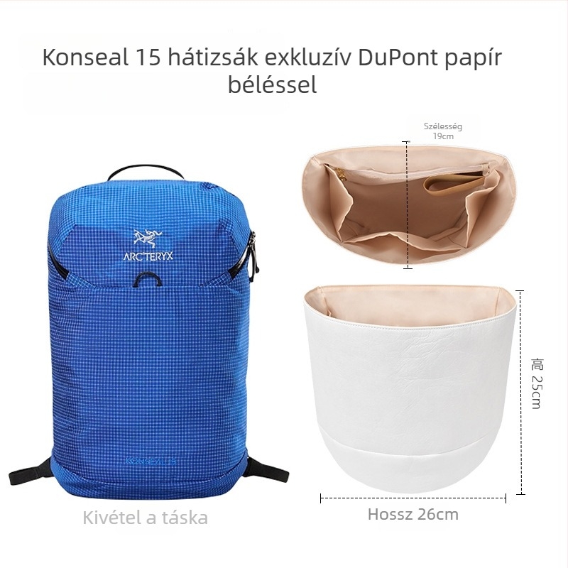 Arc'teryx Konseal hátizsák belső borítás - Dupont papír (Napi használat, Szabadidős utazás, Uniszex)