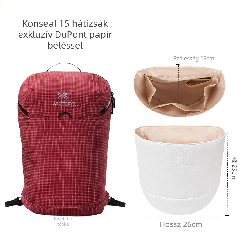 Arc'teryx Konseal hátizsák belső borítás - Dupont papír (Napi használat, Szabadidős utazás, Uniszex)