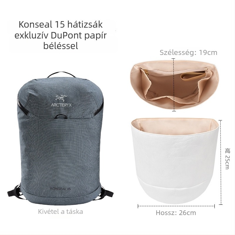 Arc'teryx Konseal hátizsák belső borítás - Dupont papír (Napi használat, Szabadidős utazás, Uniszex)