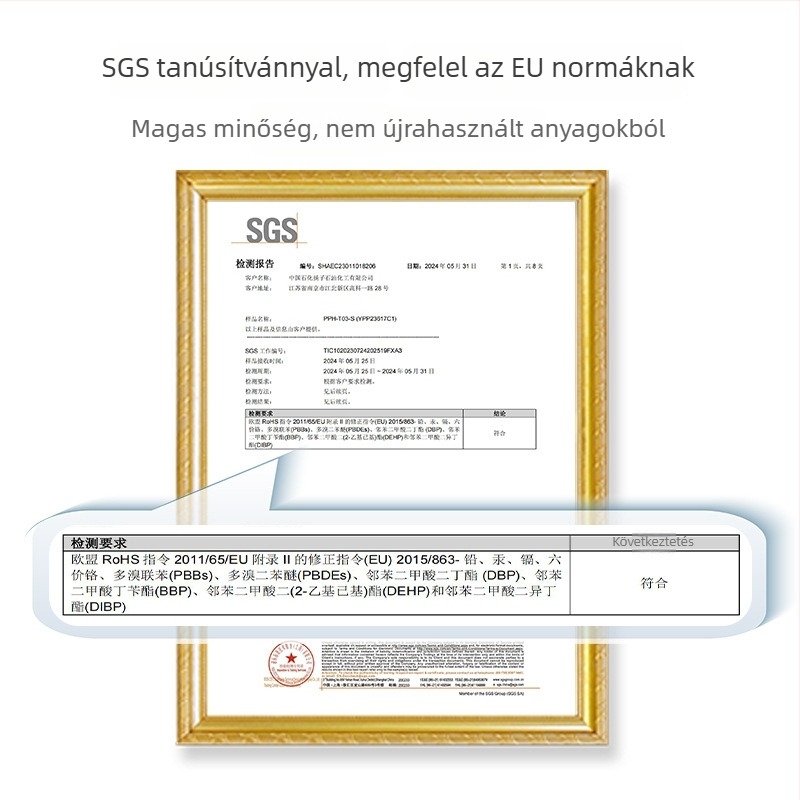 Makar macskaalomtál, teljesen zárt, fröccsenés elleni kialakítás, dupla fedél, PP anyag