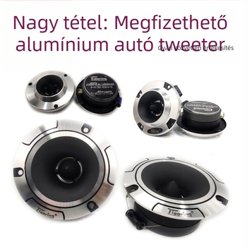 Autóban használt alumínium tweeter, GTTP-11–GTTP-15, 4 Ω, 150 W, 35 Hz–20 kHz