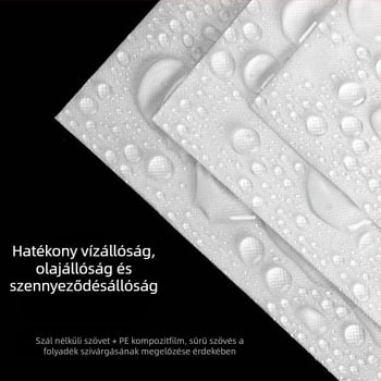 Egyszer használatos ágyneműhuzat, vastag nem szövött anyag, olajálló, vízálló, lélegző, szállodai és spa használatra