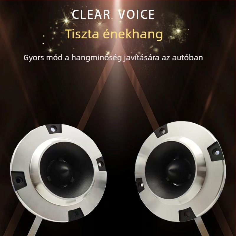 Autós tweeter, modell Tp-11/12/13/14/15, 4 Ω impedancia, 150 W teljesítmény, frekvencia-tartomány 35 Hz–20 kHz