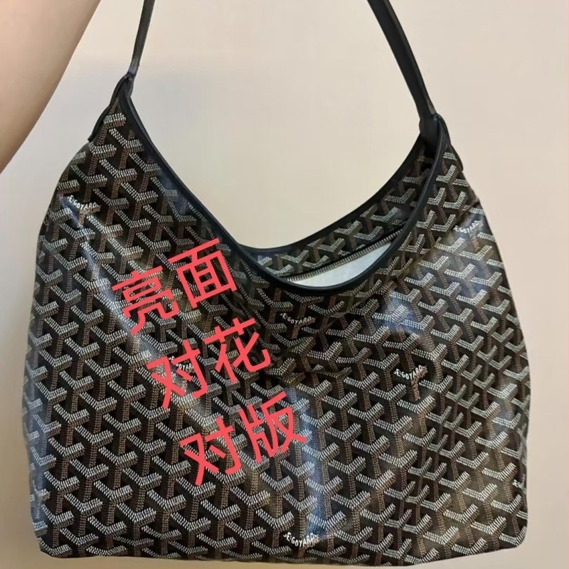 Goya dogtooth tote táska, PU anyag, cipzár, kockás minta, belső poliészter-pamut bélés