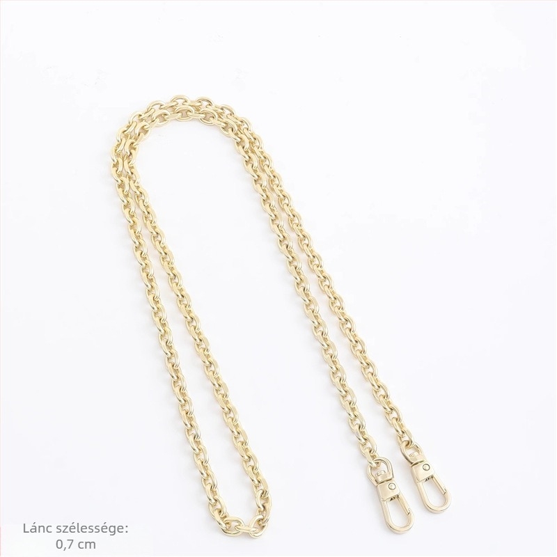 Fém láncos vállpánt táskához – kompatibilis MC envelope bag és Mahjong táskákhoz, cserélhető kiegészítő