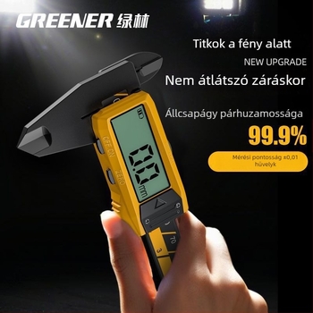 Digitális tolómérő mélységmérő - ipari osztály, ékszer- és karkötő mérésére