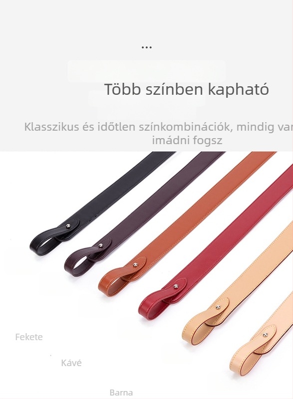 PU táskaöv, széles vállöv, módosított, egy vállon hordható