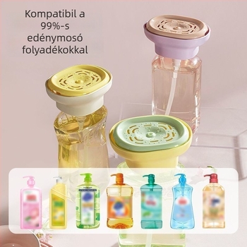 Konyhai mosogatószer-dózáló kézi nyomással – PP anyag, 90 g, sima felület, könnyű luxus stílus