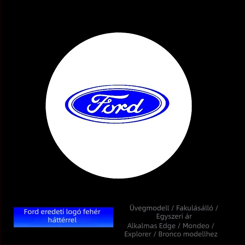 Fordhoz készült hátsó tükör üdvözlőfénye — GC-FT modell, Guangchi, PC, 12V, 3W