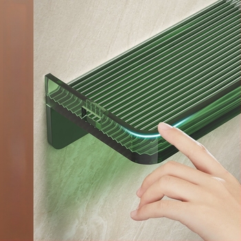 WC-telefon tartó, falra szerelhető, lyukfúrás nélkül, műanyag, modell ESJJ