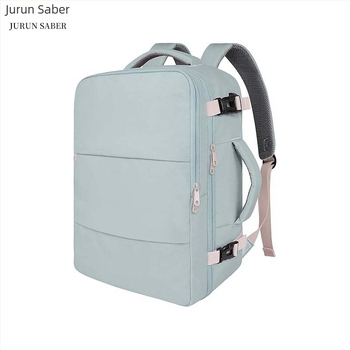 Egyszínű utazó hátizsák nagy kapacitással, lélegző anyag, ideális munkára és iskolára, 13 hüvelykes laptop tároló, USB csatlakozó, városi minimalistikus stílus.