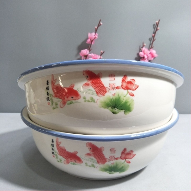 Nagy porcelán konyhai tál, kerek, fehér, élelmiszer-előkészítéshez és sütéshez, átmérő 20 cm.