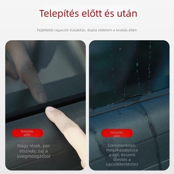 Mechanikus tömítés autóablakhoz – tömítő szalag az ablaktiszta üvegéhez, modell 43O90EUK; tömítőanyag: Dehydration Sticker; kompatibilis autómodell: 1