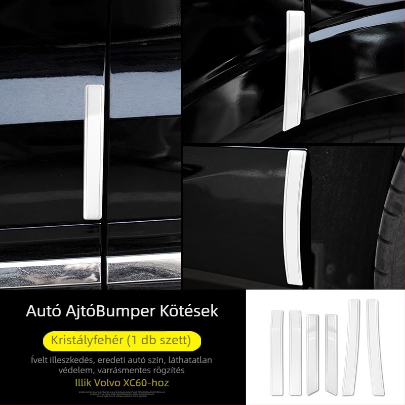 Volvo XC60 ajtó anti-koccanó szalag, ABS anyag, testreszabható, ajtóélvédő