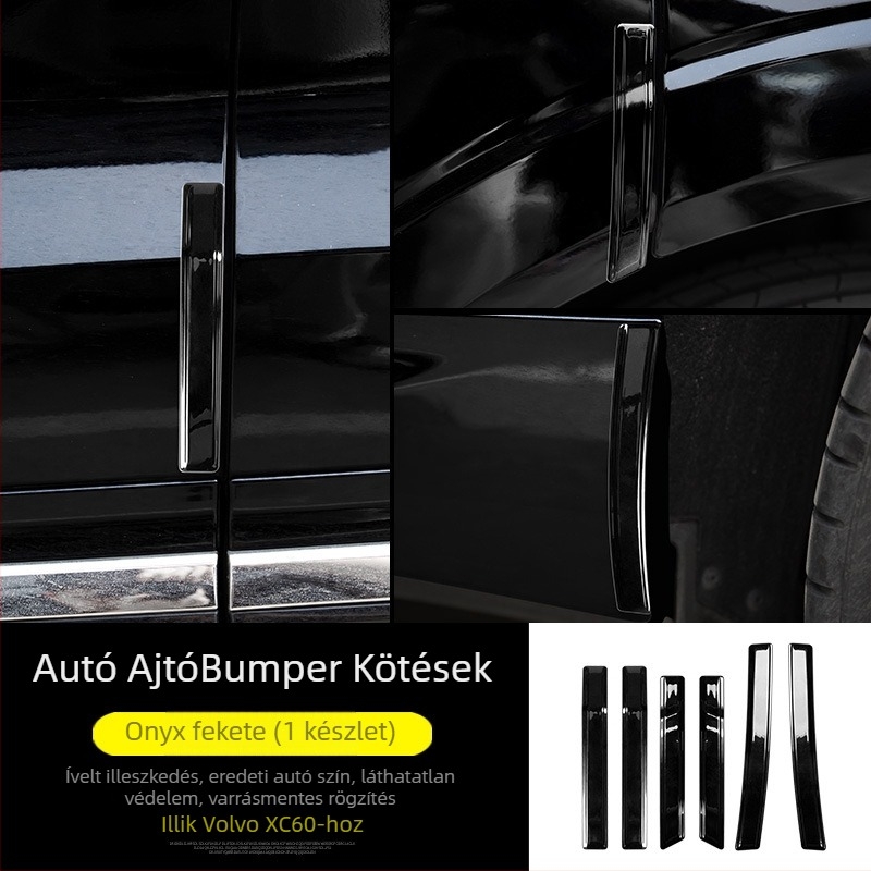 Volvo XC60 ajtó anti-koccanó szalag, ABS anyag, testreszabható, ajtóélvédő