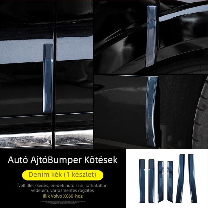Volvo XC60 ajtó anti-koccanó szalag, ABS anyag, testreszabható, ajtóélvédő