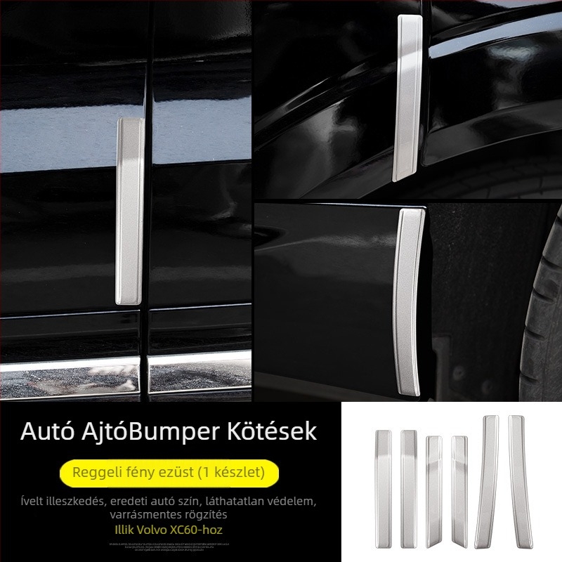 Volvo XC60 ajtó anti-koccanó szalag, ABS anyag, testreszabható, ajtóélvédő