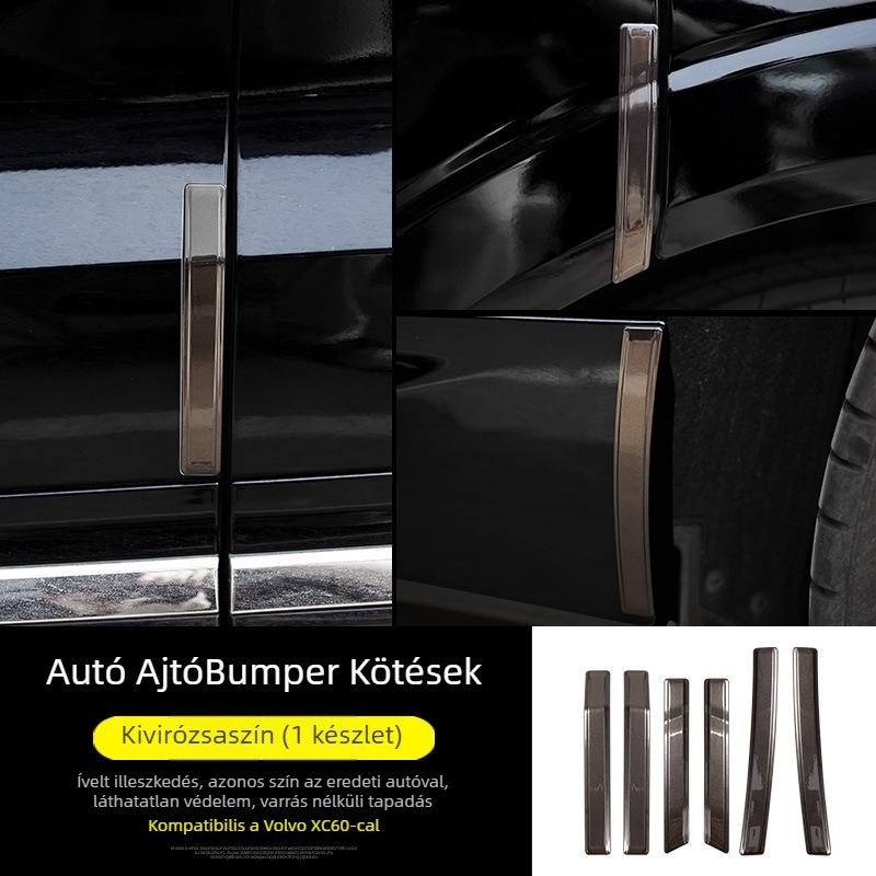 Volvo XC60 ajtó anti-koccanó szalag, ABS anyag, testreszabható, ajtóélvédő