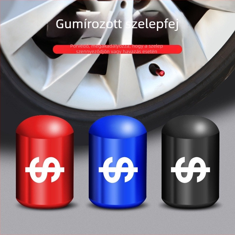 Tubeless szelepfedél, réz, Double Heng, rendes magürege, csavaros szerelés