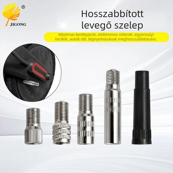 Record Work Fém Szelepsz hosszabbító sapka és Fúvócsövek Autójavításhoz